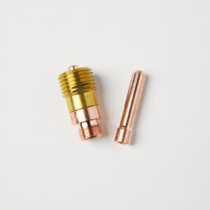 PW Gas Lenses for TIG welding WP9/20/17/18/26 torches in premium quality High-quality PW gas lens set compatible with Ultimate Cup and Pyrex Cup sets TIG welding gas lenses 1.6mm 2.4mm 3.2mm sizes for precision welding Durable PW gas lens for stable gas flow in stainless steel and titanium welding Professional TIG torch gas lens set for WP series WP9 WP20 WP17 WP18 WP26 Precision welding gas lens accessories for improved arc control and performance PW TIG gas lenses designed for clean, high-quality weld protection and stability Multi-size gas lenses 1.6 2.4 3.2mm for all PW TIG torch cup systems